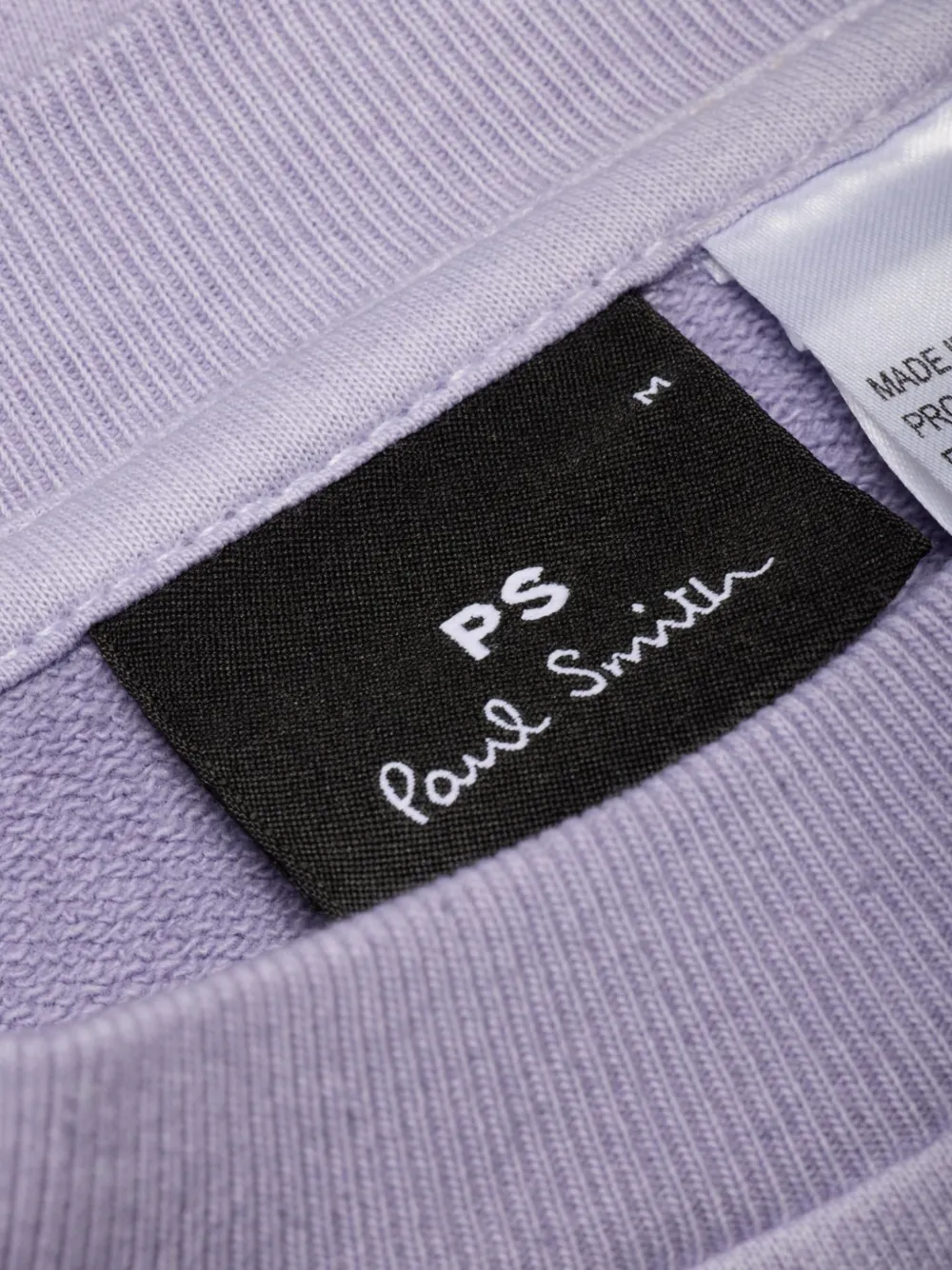PS Paul Smith Happy trui met borduurwerk Paars