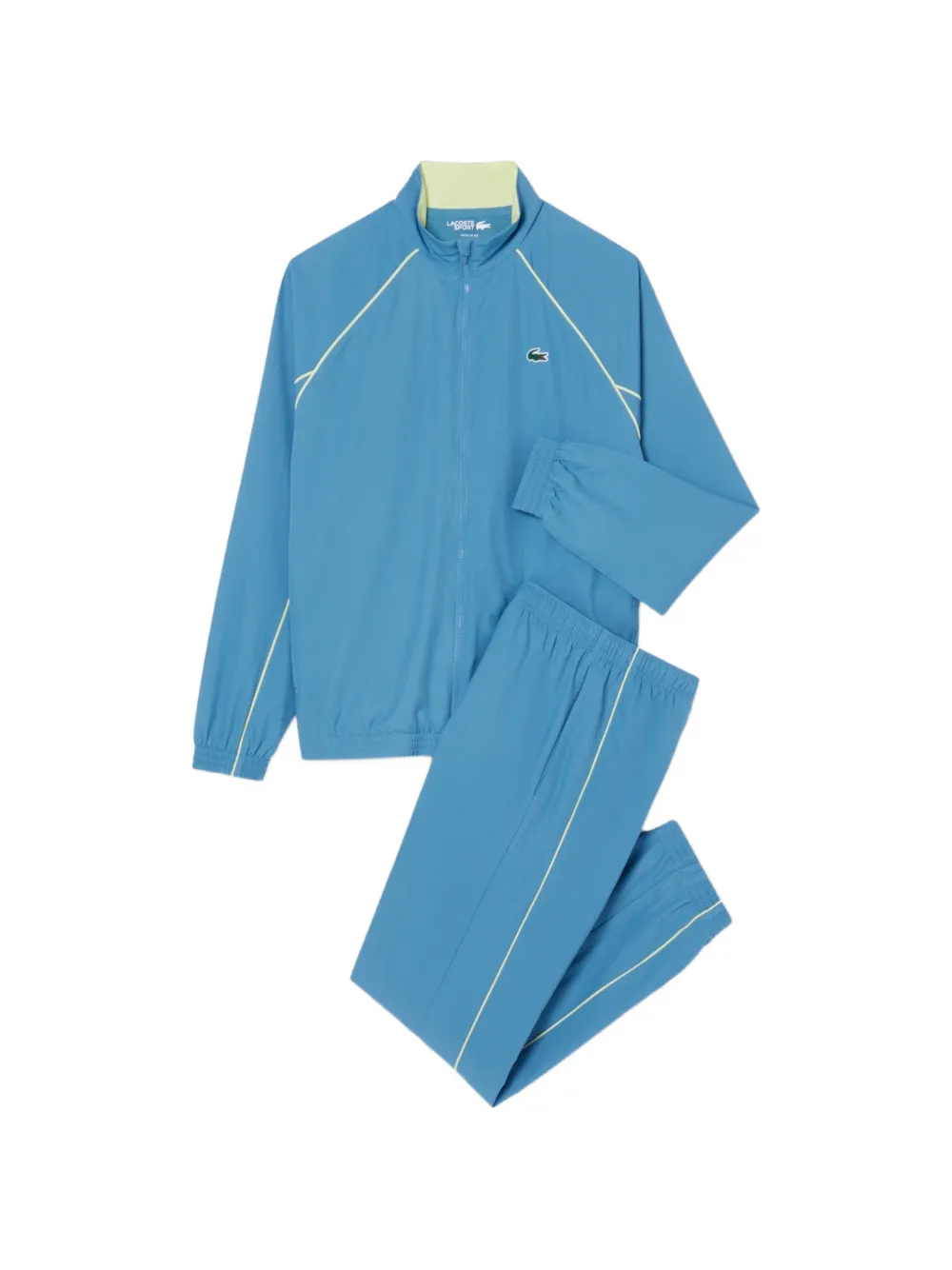 Lacoste striped tracksuit - Blu