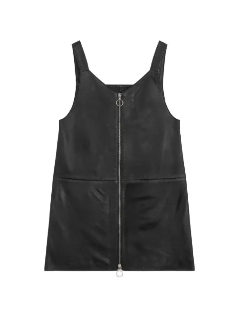 Fiorucci zip pocket leather dress