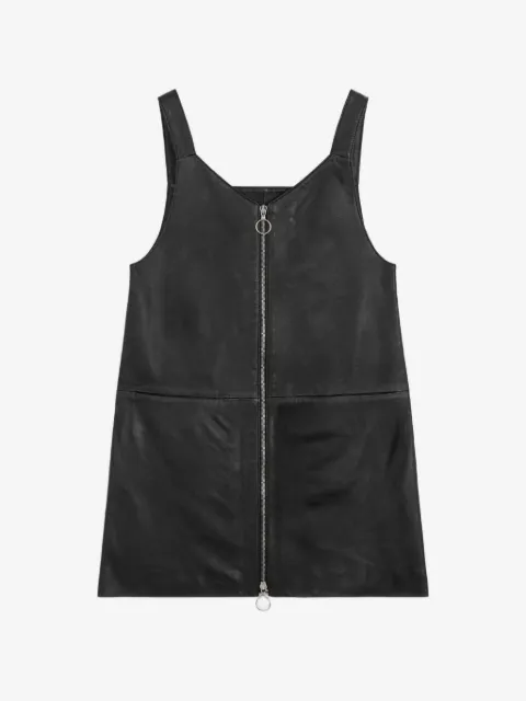 Fiorucci zip pocket leather dress
