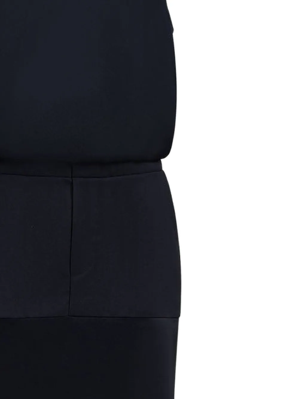  Dondup Sleeveless Open Back Dress - Black 
