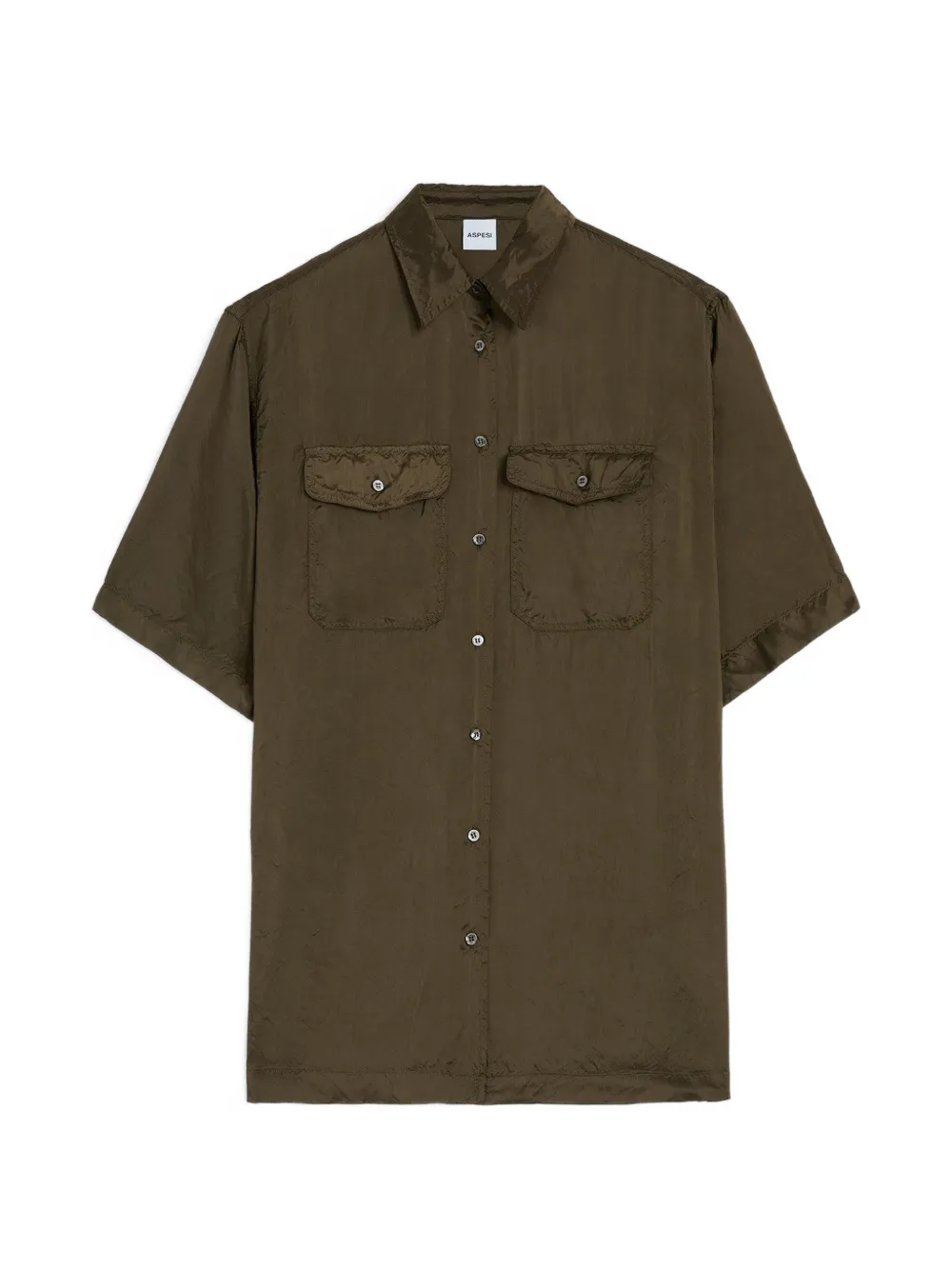 ASPESI button pocket shirt - Verde