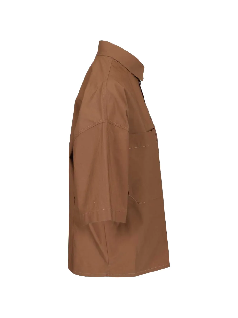  Barena Oversized Pocket Shirt - Brown 