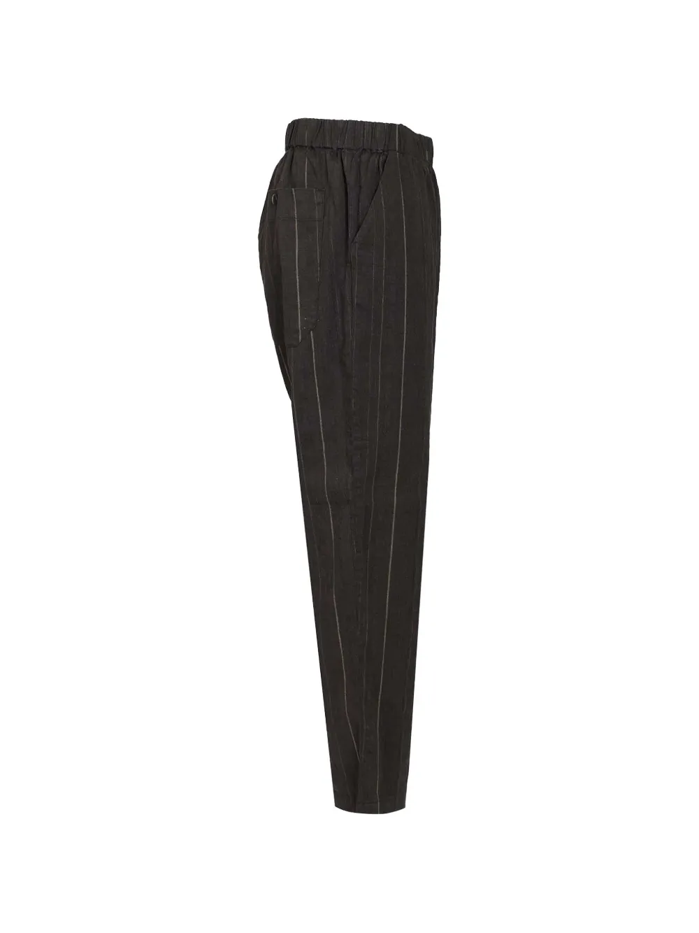  Barena Pinstripe Trousers - Black 