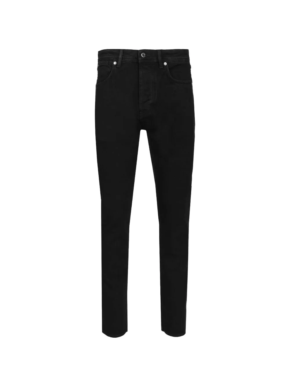 Stone Island embroidery jeans - Nero