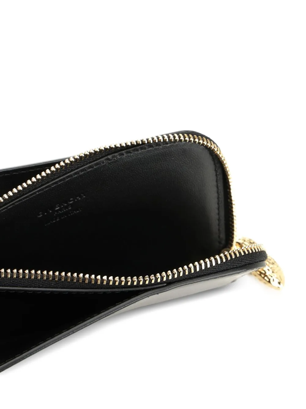 Givenchy Lucky Charms pasjeshouder met rits Zwart
