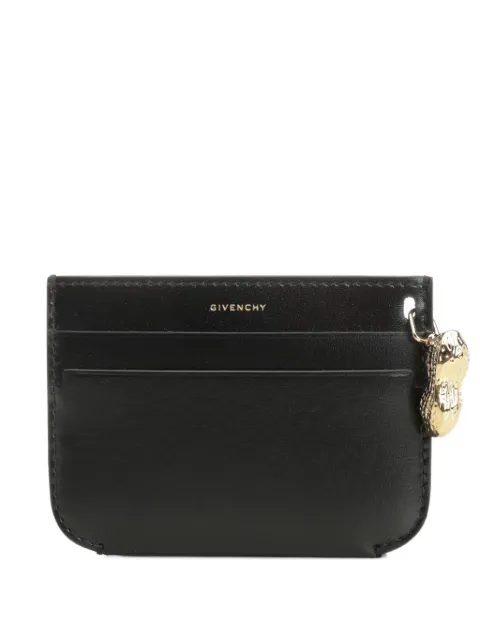 Givenchy Porta-cartões de couro com pingente