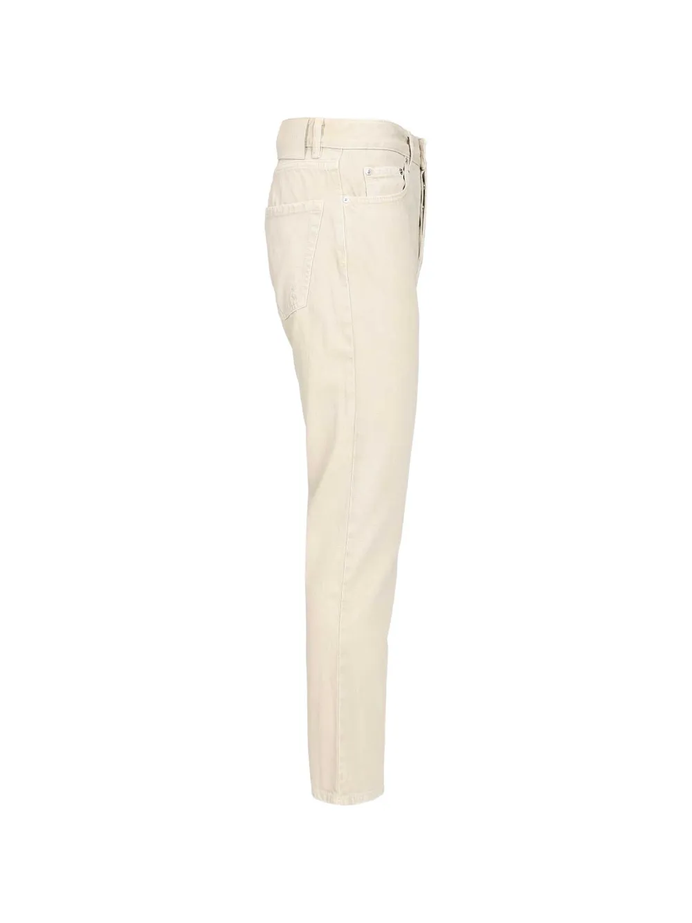  Icon Denim Five-pocket Straight Jeans - Neutrals 