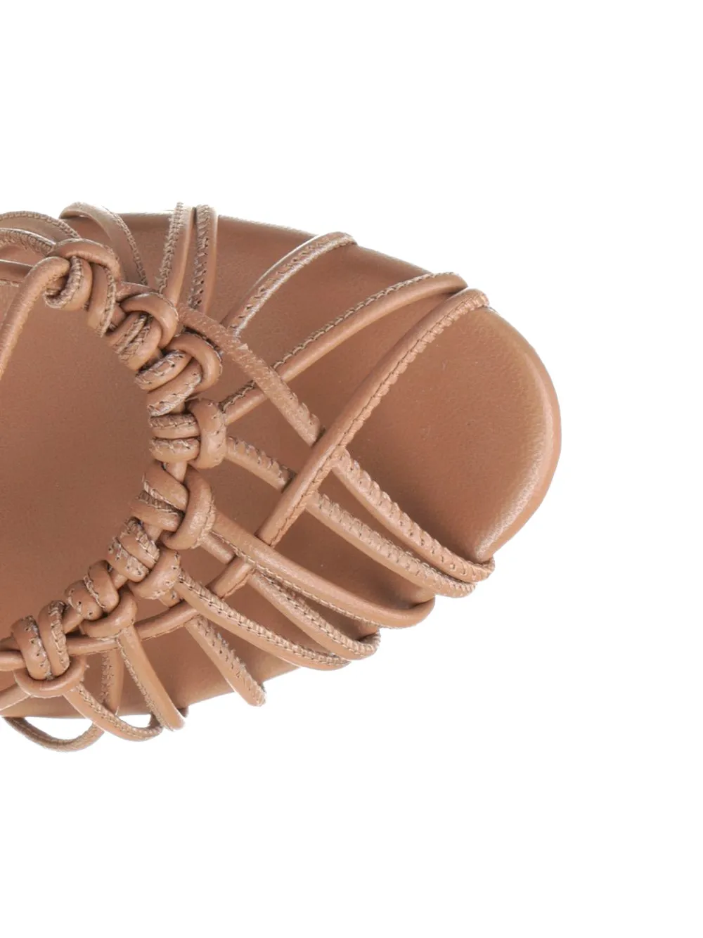 Forte Sandalen met open neus Beige