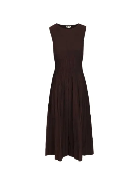 STAUD Elyse sleeveless A-line dress