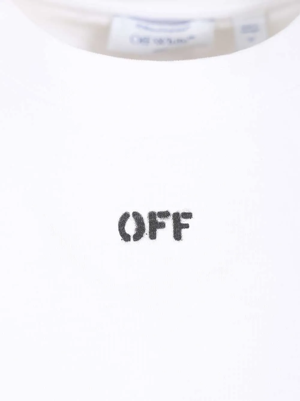 Off-White T-shirt met Arrow-print Wit