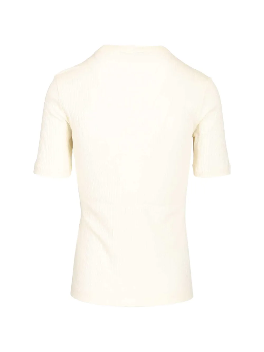  Maison Kitsuné Ribbed T-shirt - Neutrals 
