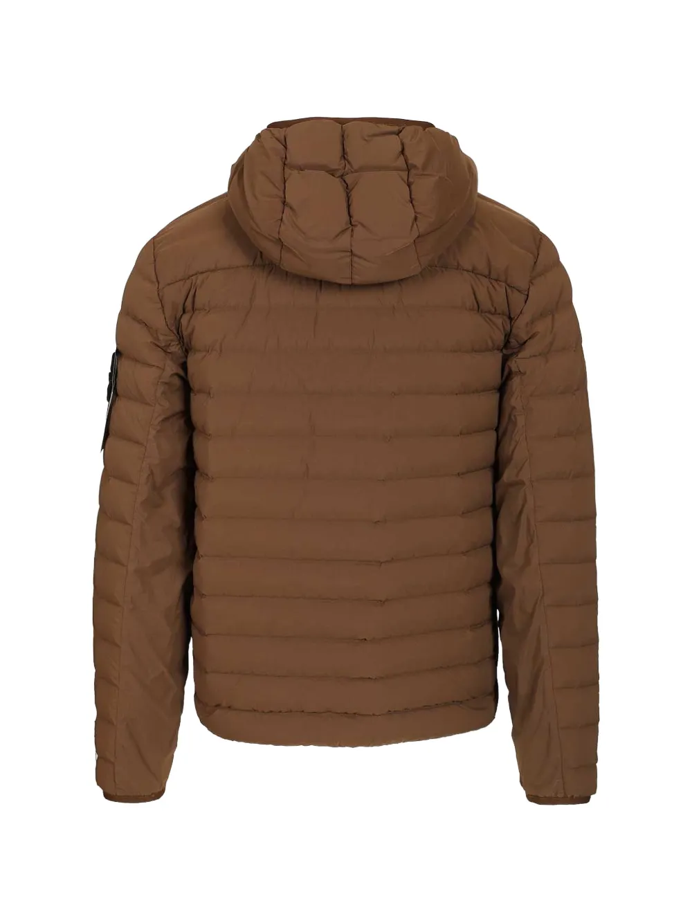 Stone Island Davis-TCc gewatteerd jack met capuchon Bruin