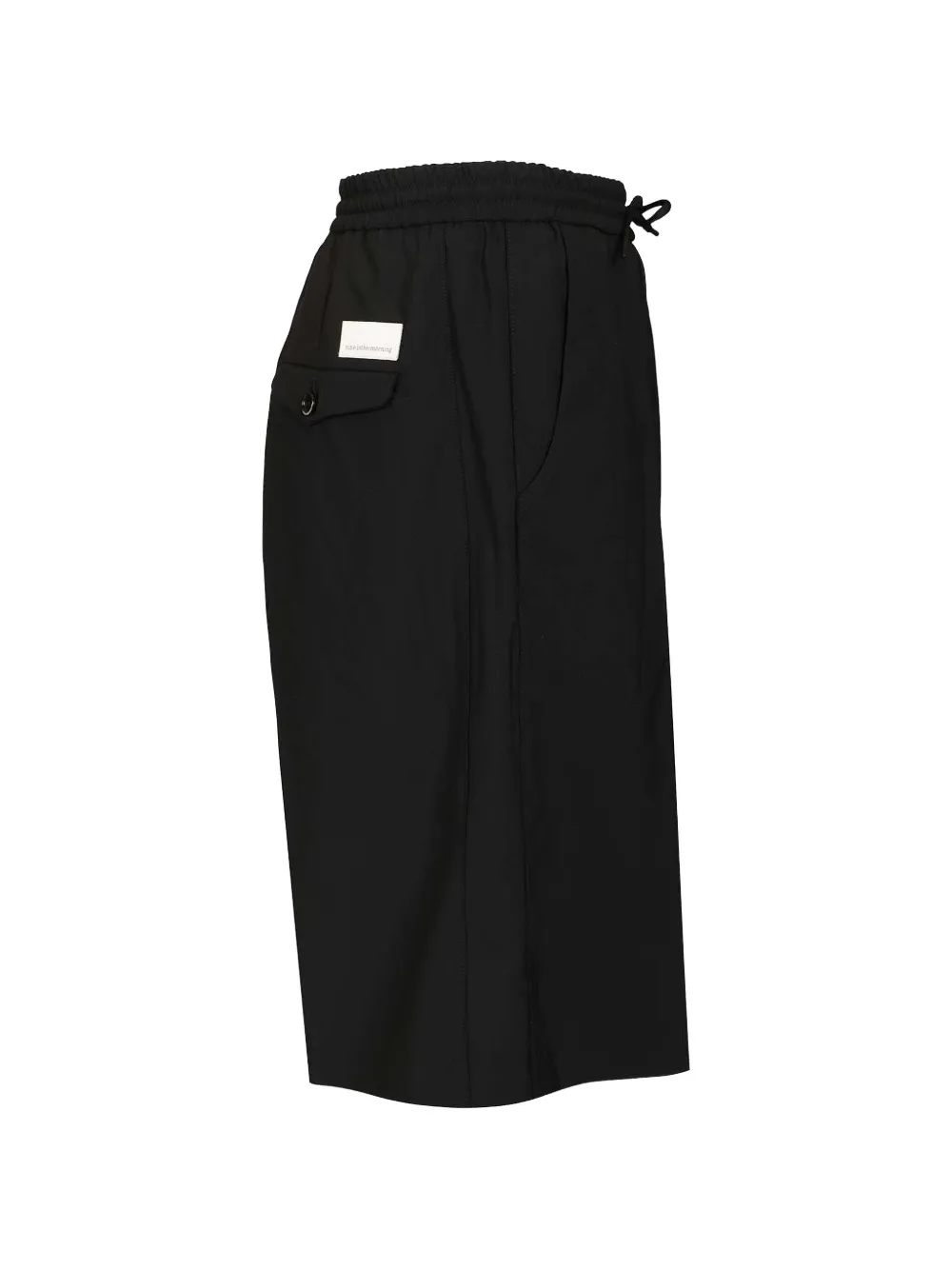  Nine In The Morning Basil Drawstring Shorts - Black 