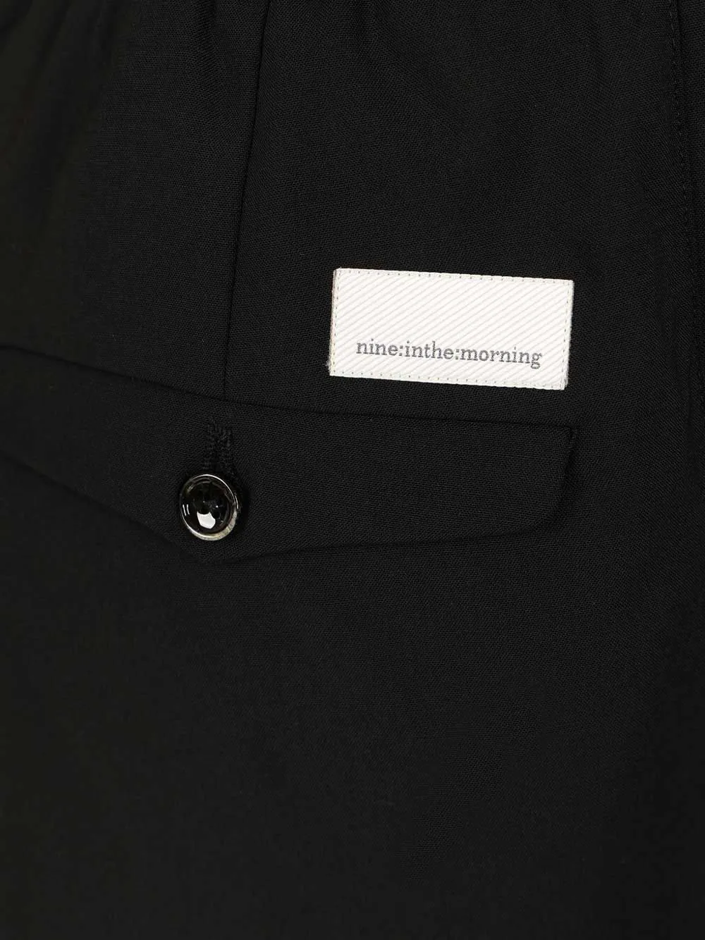 Nine In The Morning Basil shorts met trekkoord Zwart