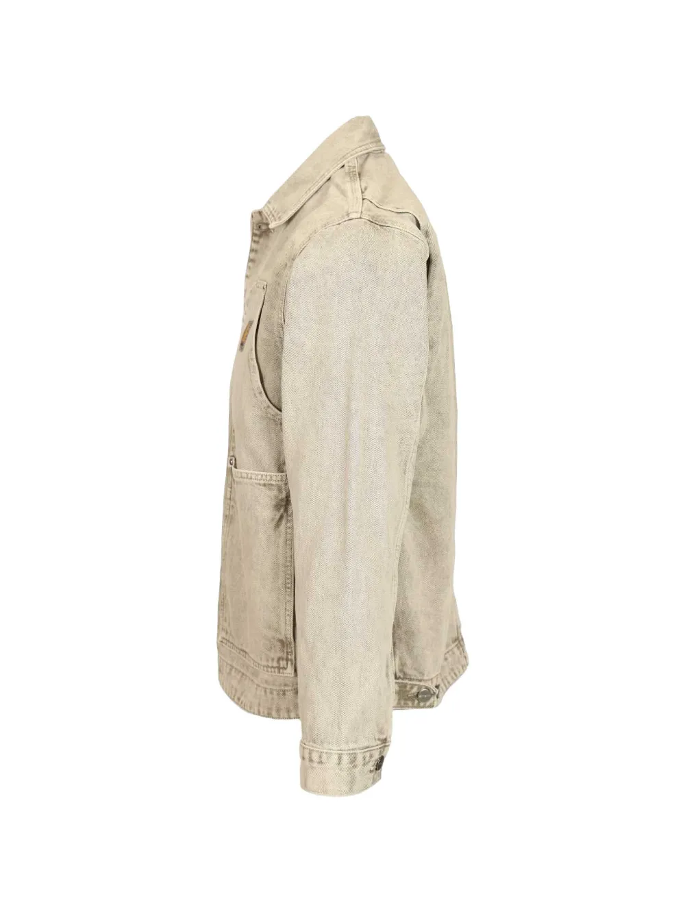 Carhartt WIP Jack met logopatch Beige