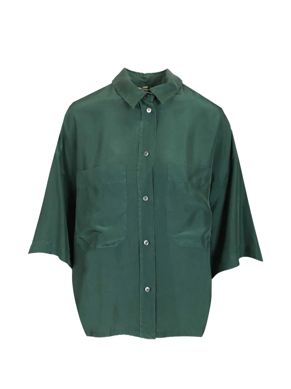 Barena dropped-shoulders shirt - Verde