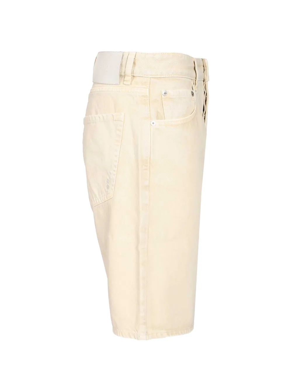  Icon Denim Five Pocket Shorts - Neutrals 