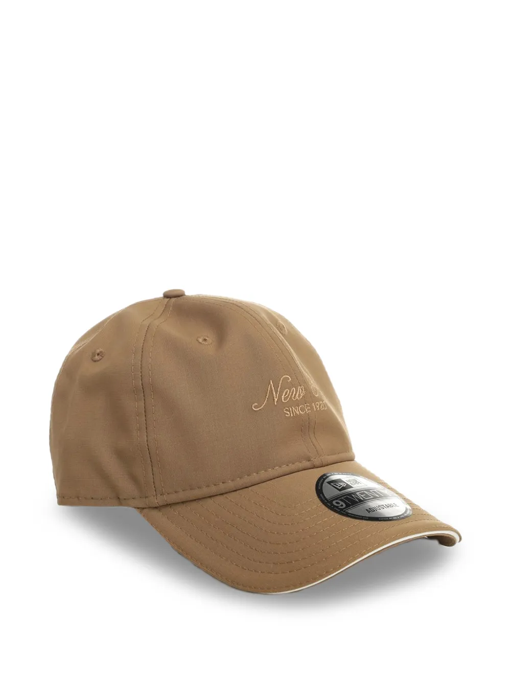  New Era Cap Metal Logo Curved Visor Cap - Neutrals 