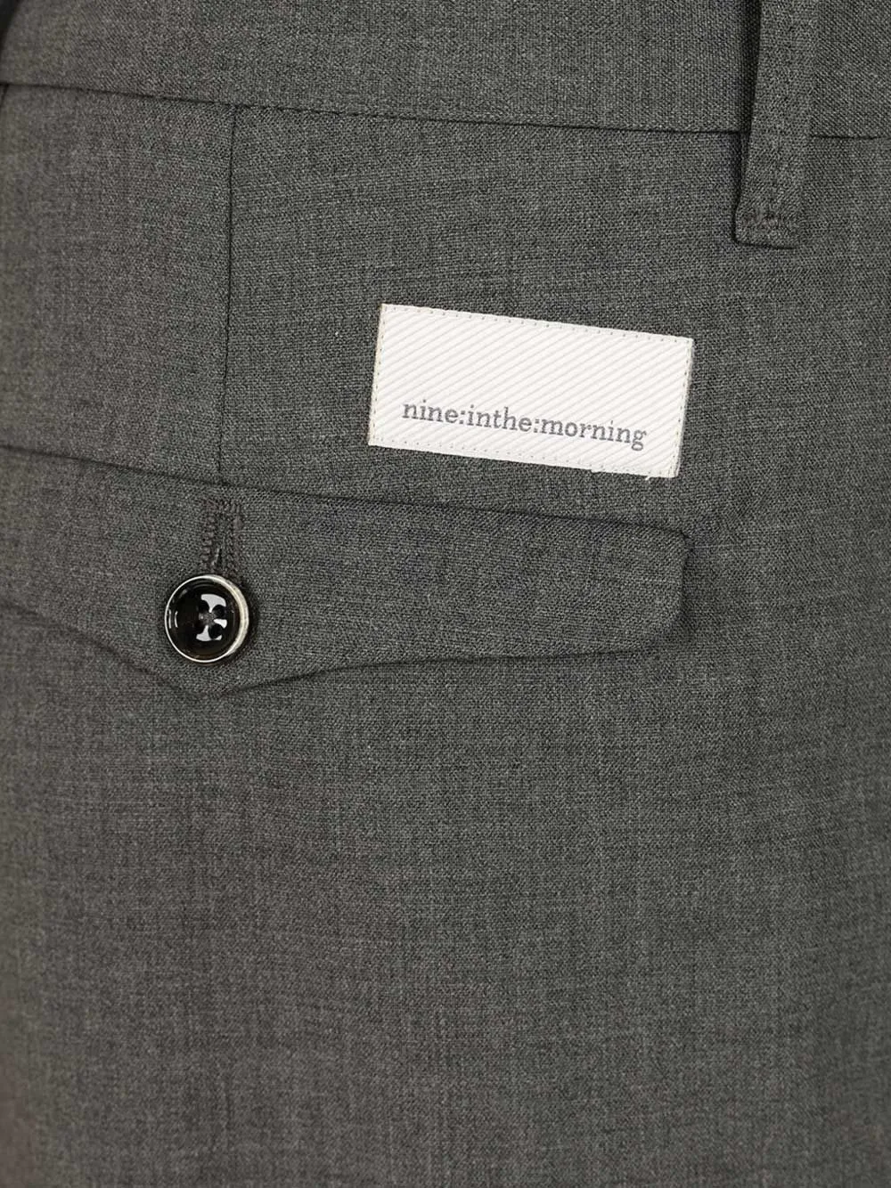  Nine In The Morning Pleated Shorts - Grey 