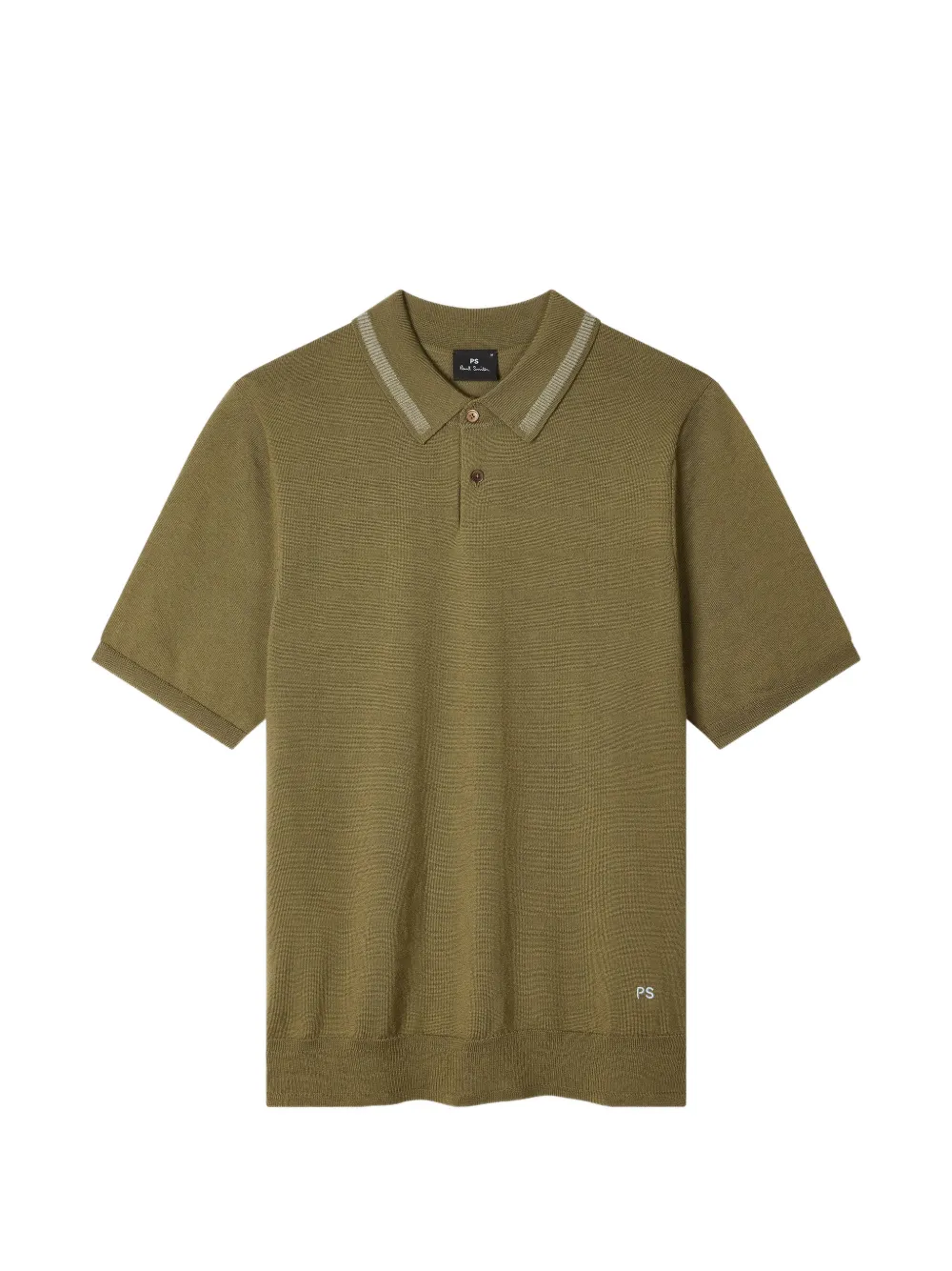 PS Paul Smith striped polo shirt - Verde