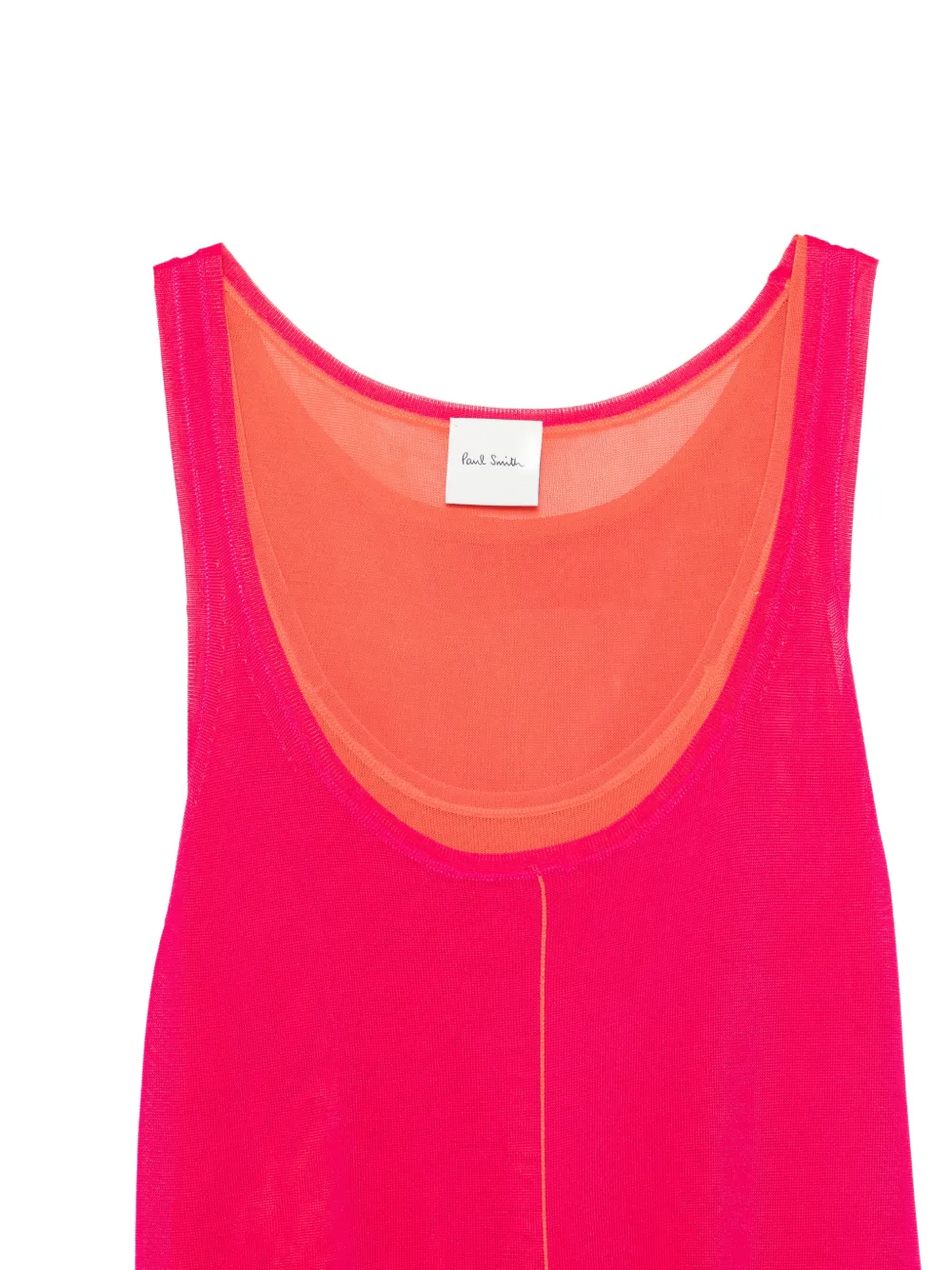 Paul Smith Gelaagde mouwloze tanktop Roze