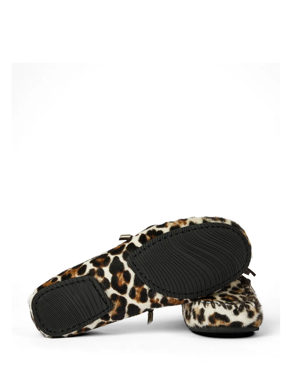 Paul Smith Sonna loafers met dierenprint Beige