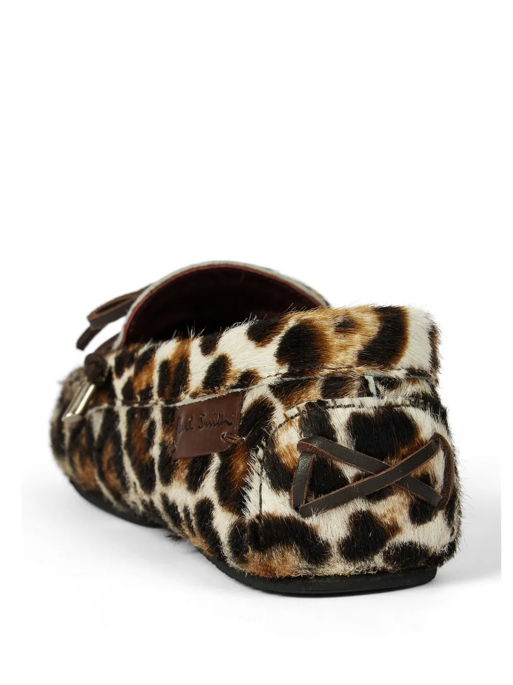 Paul Smith Sonna loafers met dierenprint Beige