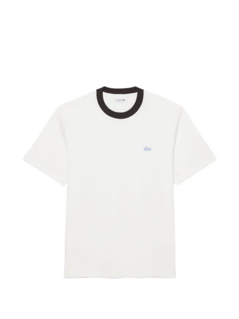 Lacoste logo-appliqué T-shirt