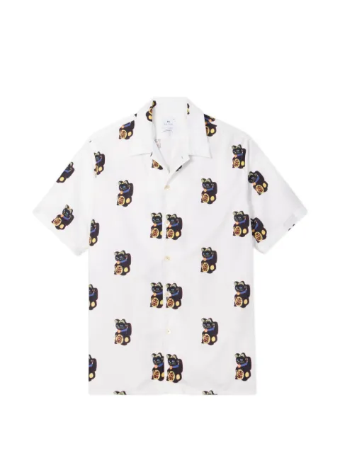 PS Paul Smith chemise à imprimé Lucky Cat