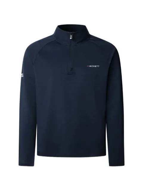 Hackett long-sleeved zipped sweatshirt