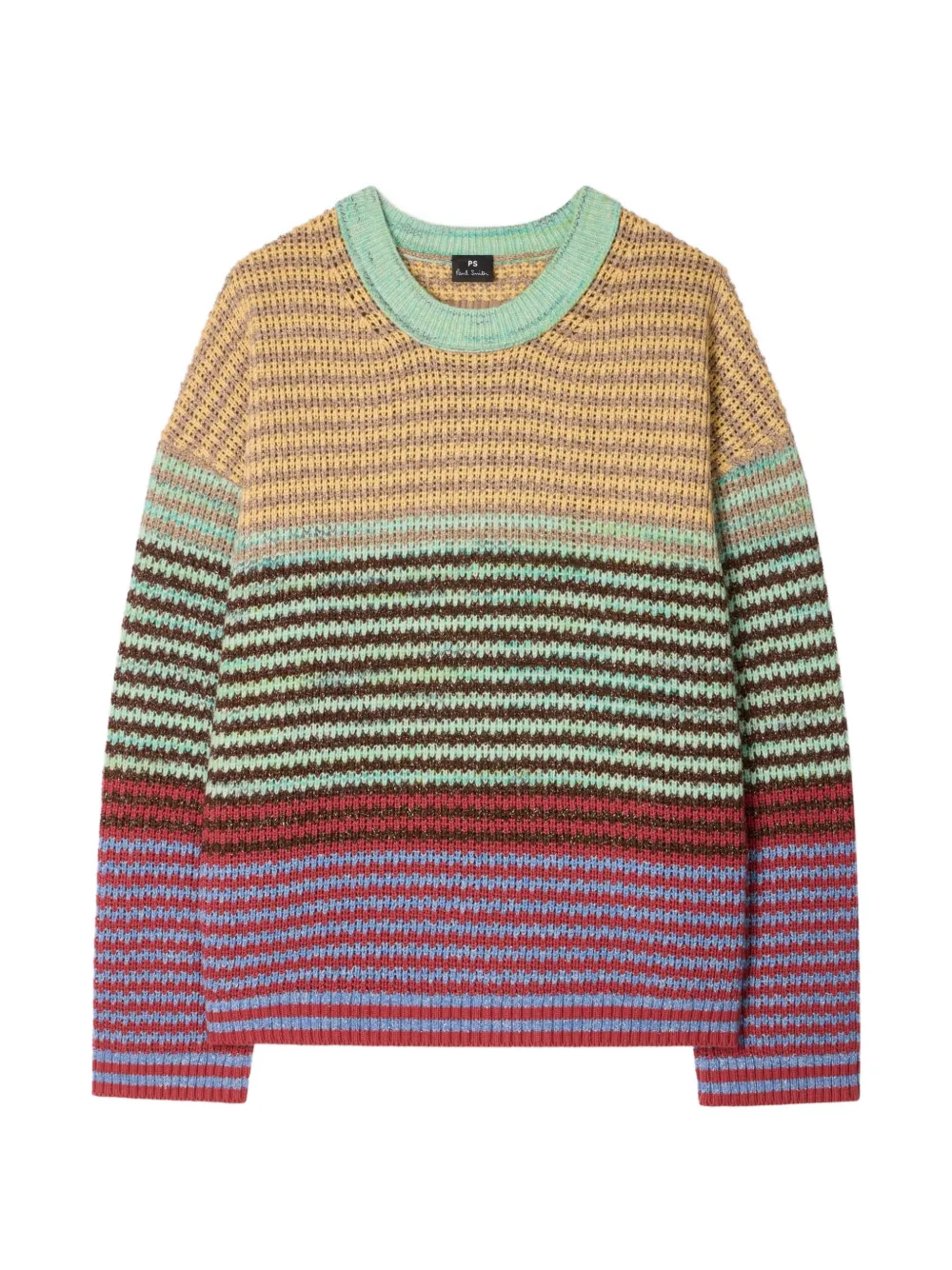 PS Paul Smith striped knitted sweater - Rosso