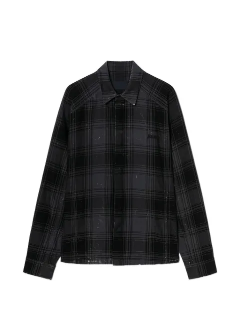 Juun.J checked shirt
