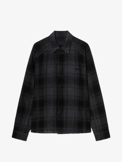 Juun.J checked shirt