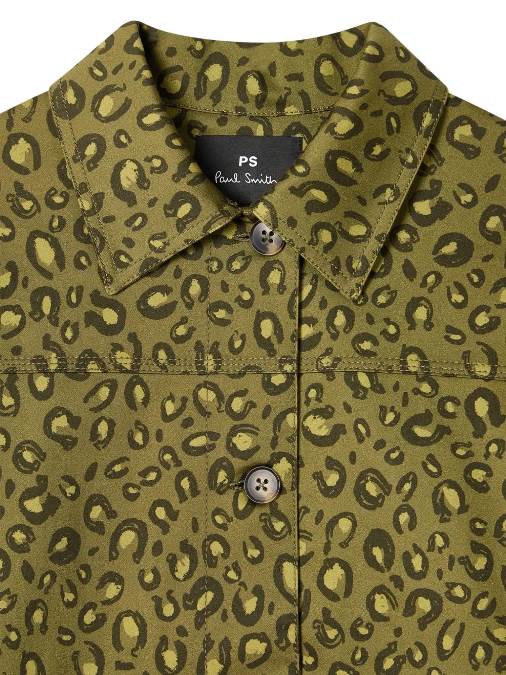 Leopard-Print Jacket