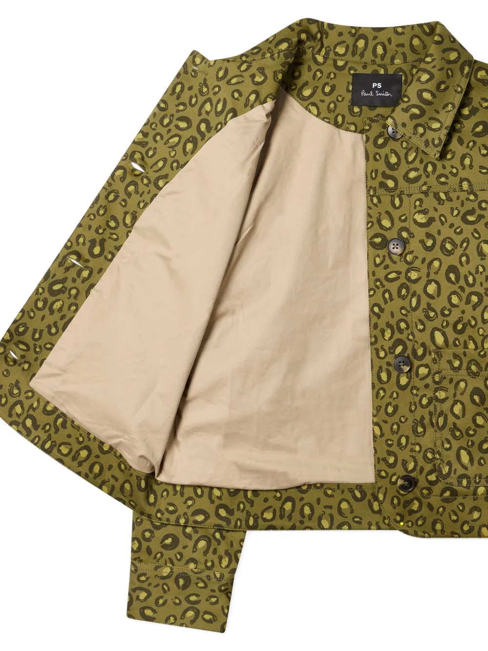PS Paul Smith Jack met luipaardprint Groen