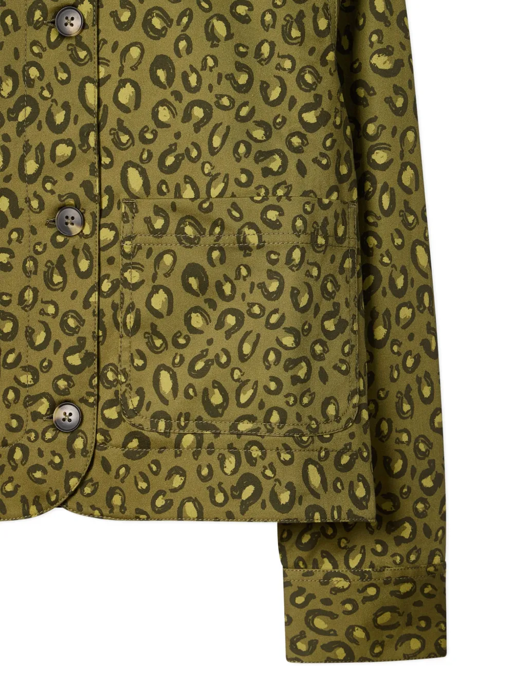 Leopard-Print Jacket