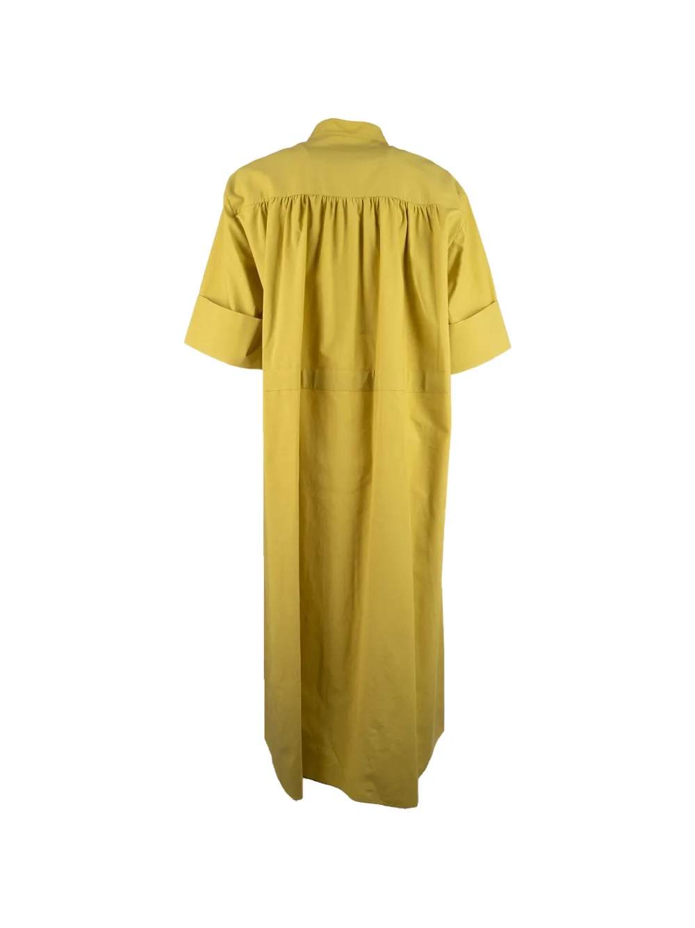 Paul Smith Lyocell-cotton Shirt Dress in Yellow, view 2