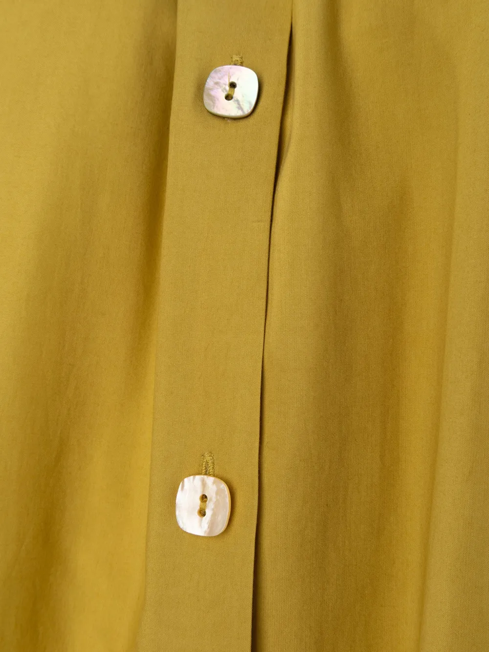Paul Smith Lyocell-cotton Shirt Dress in Yellow, view 3