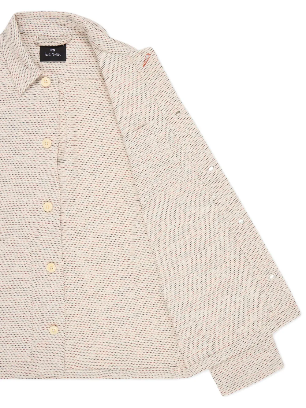 PS Paul Smith Jack met opgestikte zak en knopen Beige