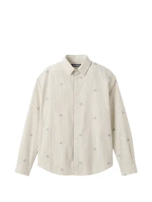 Margaret Howell ストライプ シャツ | ホワイト | FARFETCH JP