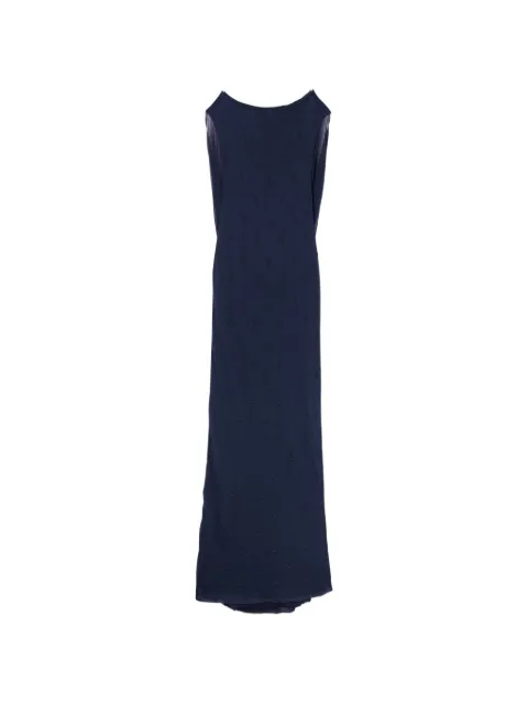Jacquemus The Plumetis spaghetti-strap maxi dress