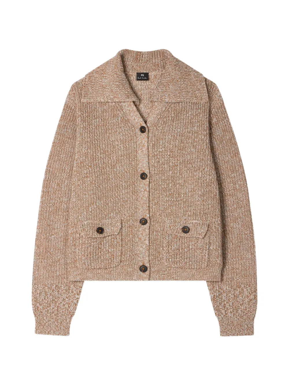 PS Paul Smith ribbed cardigan - Toni neutri