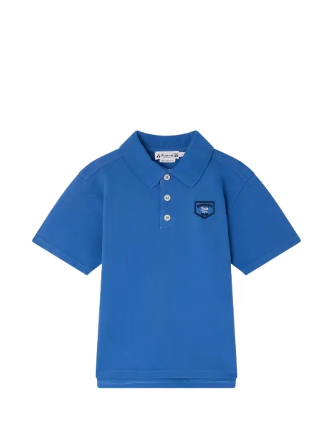Bonpoint logo-patch polo shirt