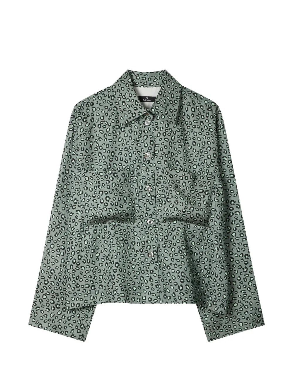PS Paul Smith animal-print shirt - Verde