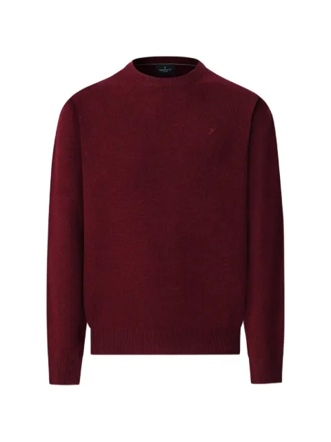 Hackett crew neck embroidered sweater