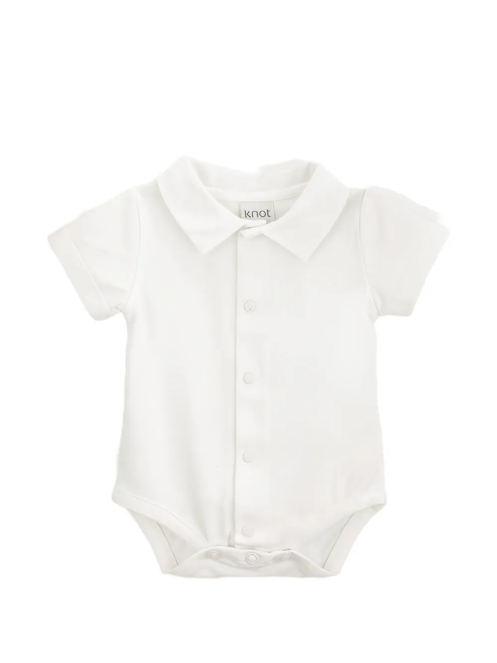 Knot Tadeo cotton bodysuit - Bianco