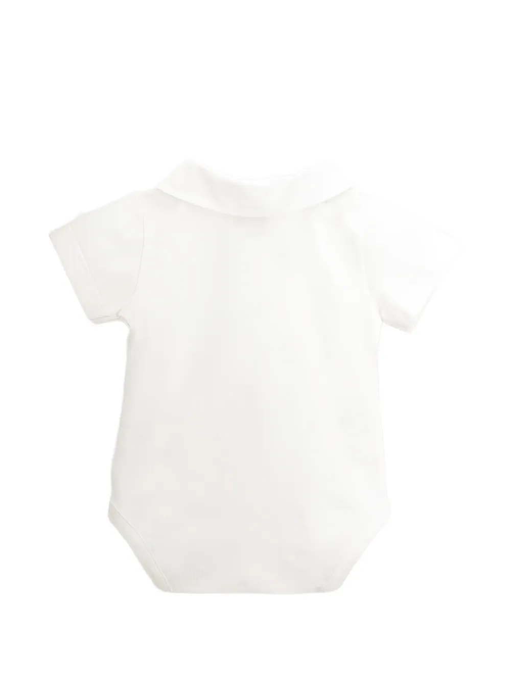 Knot Tadeo katoenen romper Wit