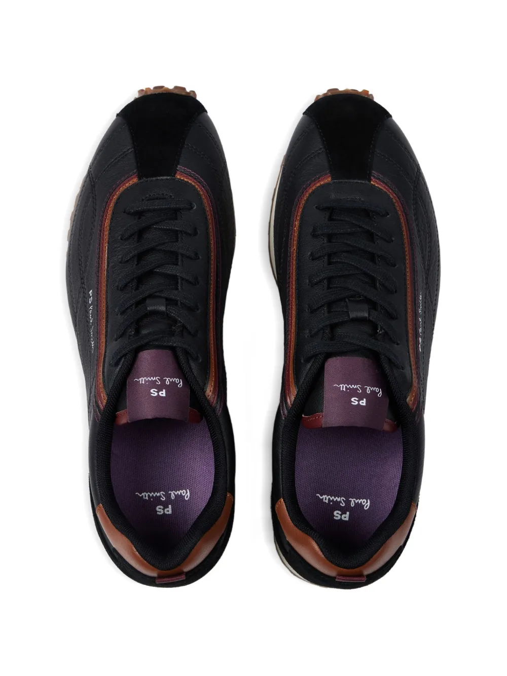 PS Paul Smith Haskell panelled sneakers Zwart