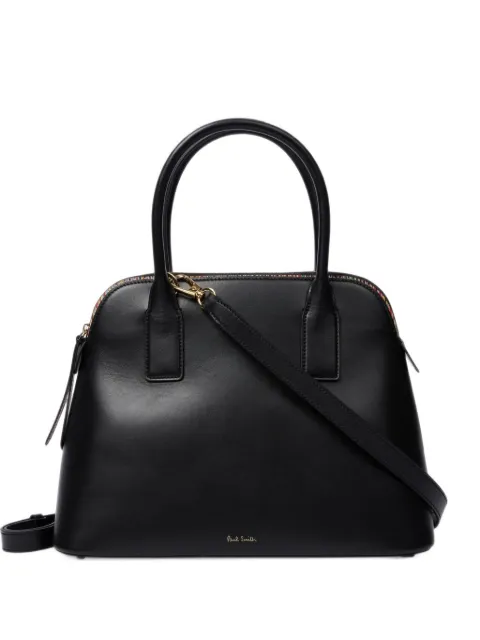Paul Smith Signature Stripe leather tote bag